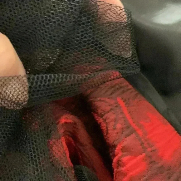 Eliza J Cocktail Xmas Dress, Fit & Flair, Crinoline Skirt, Back Zipper Size 14 - Picture 7 of 7